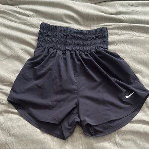 Nike Black Athletic Shorts with Elastic Waistband